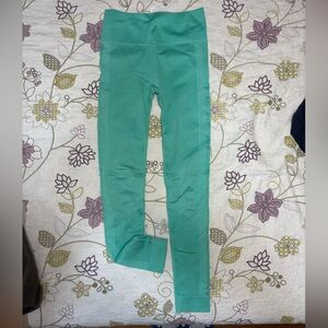 Fabletics teal leggings